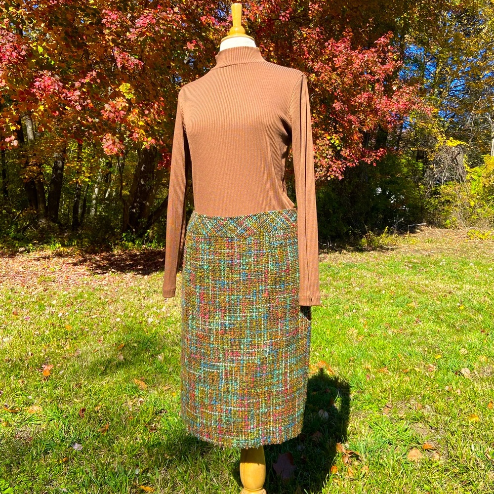 Colorful Woven Skirt 🍁
